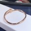 Cartier Real 18K juste un clou bracelet classic with diamonds Pink Gold