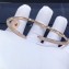 Cartier Real 18K juste un clou bracelet classic with diamonds Pink Gold