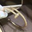 Cartier Real 18K juste un clou bracelet classic with diamonds Yellow Gold