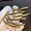Cartier Real 18K juste un clou bracelet classic with 32 diamonds Yellow Gold
