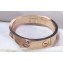 Cartier Real 18K love ring with diamond small Pink Gold