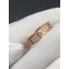 Cartier Real 18K love ring diamond-paved small Pink Gold