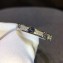 Cartier Real 18K love ring diamond-paved small White Gold