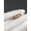 Cartier Real 18K love ring diamond-paved small Pink Gold