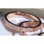 Cartier Real 18K love ring diamond-paved extra small Pink Gold