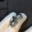 Cartier Real 18K love ring diamond-paved classic White Gold