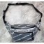 Balenciaga Explorer Belt Pack Bag All Over Logo Monogram Silver