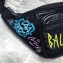 Balenciaga Explorer Belt Pack Bag Graffiti Black/Multicolor