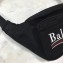 Balenciaga Nylon Explorer Belt Pack Bag Political Campain Logo Black