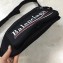 Balenciaga Nylon Explorer Belt Pack Bag Political Campain Logo Black