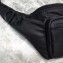 Balenciaga Nylon World Food Programme Double Belt Pack Bag Black