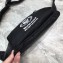 Balenciaga Nylon World Food Programme Double Belt Pack Bag Black
