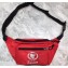 Balenciaga Nylon World Food Programme Double Belt Pack Bag Red