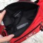 Balenciaga Nylon World Food Programme Double Belt Pack Bag Red