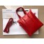Balenciaga Bazar Shopper XXS Shopping Tote Bag Red