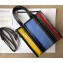Balenciaga Bazar Shopper XXS Shopping Tote Bag Yellow/Blue/Etoupe/Red
