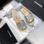 Chanel Stitching CC Logo Mules Silver 2019