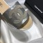 Chanel Stitching CC Logo Mules Silver 2019