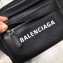 Balenciaga Calfskin Logo Everyday Belt Pack Bag Black