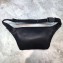 Balenciaga Calfskin Logo Everyday Belt Pack Bag Black