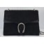 Gucci Suede Dionysus Medium Shoulder Bag 403348/400235 Black