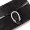 Gucci Suede Dionysus Medium Shoulder Bag 403348/400235 Black