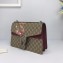 Gucci GG Supreme Canvas Dionysus Medium Shoulder Bag 403348/400235 Blooms Date Red