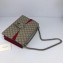 Gucci GG Supreme Canvas Dionysus Medium Shoulder Bag 403348/400235 Red