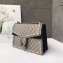 Gucci Crystal GG Supreme Canvas Dionysus Medium Shoulder Bag 403348/400235 Black