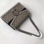 Gucci Crystal GG Supreme Canvas Dionysus Medium Shoulder Bag 403348/400235 Black