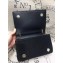 Dolce & Gabbana Baroque DG Girls Shoulder Bag In Leather Glitter Black 2019
