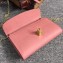 Dolce & Gabbana Padlock Flower Chain Clutch Bag Pink 2019