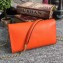 Dolce & Gabbana Padlock Flower Chain Clutch Bag Orange 2019
