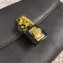 Dolce & Gabbana Padlock Flower Chain Clutch Bag Black 2019