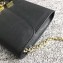 Dolce & Gabbana Padlock Flower Chain Clutch Bag Black 2019