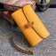 Dolce & Gabbana Padlock Flower Chain Clutch Bag Yellow 2019