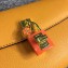Dolce & Gabbana Padlock Flower Chain Clutch Bag Yellow 2019