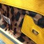 Dolce & Gabbana Padlock Flower Chain Clutch Bag Yellow 2019