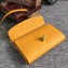 Dolce & Gabbana Padlock Flower Chain Clutch Bag Yellow 2019
