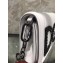 Dolce & Gabbana Black Crystal DG Girls Shoulder Bag In Quilted Nappa Leather White