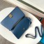 Givenchy Small Whip Bag in Smooth Leather Blue 2019