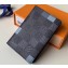 Louis Vuitton Damier Graphite Pixel Canvas Pocket Organiser Wallet N60159 Gray 2019