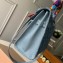 Louis Vuitton x Supreme Humble Travel Bag Kelly 28cm Printed Jeans Denim Blue 2019