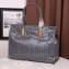 Goyard Sac Marquises Zippered Tote Bag Gray
