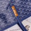 Goyard Sac Marquises Zippered Tote Bag Blue