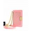 Chanel Embroidered Chevron Boy Medium Flap Bag Pink 2019
