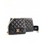 Chanel Lambskin with Imitation Pearls Side Pack Bag AS0614 Black 2019