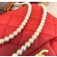 Chanel Lambskin with Imitation Pearls Side Pack Bag AS0614 Red 2019