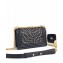 Chanel Embroidered Chevron Boy Small Flap Bag Black 2019