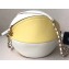 Chanel Beach Ball Bag AS0512 White/Yellow 2019